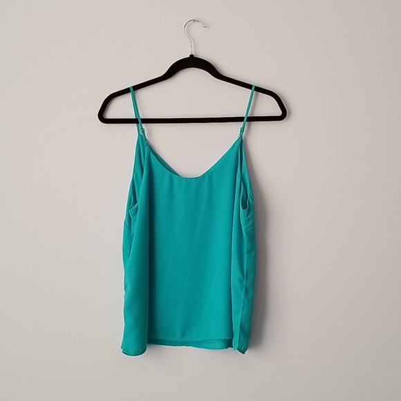 Suzy Shier Bright Turquoise Camisole - Picture 2 of 5